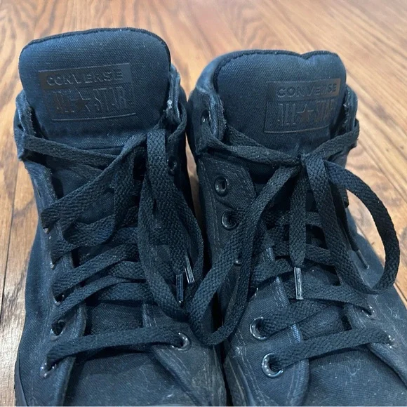 Black High-Top Street Sneaker - Mens 10 - Picture 8 of 11